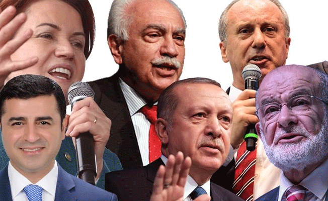 6 aday netleşti... Bağış peşindeler