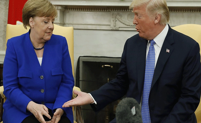 Merkel: Trump uluslararası düzene zarar veriyor
