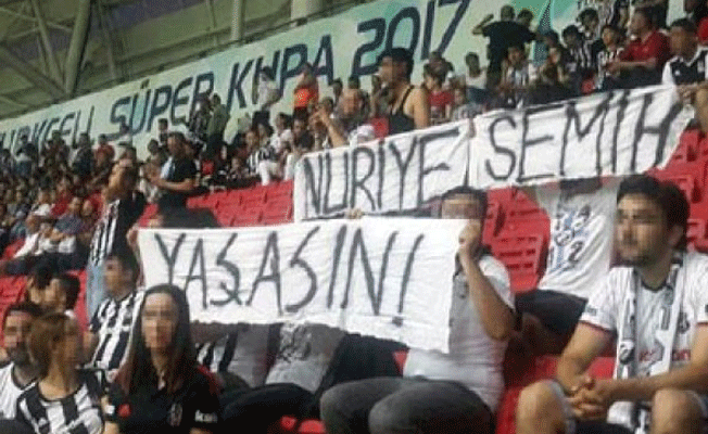 'Nuriye Semih yaşasın' pankartı için karar verildi