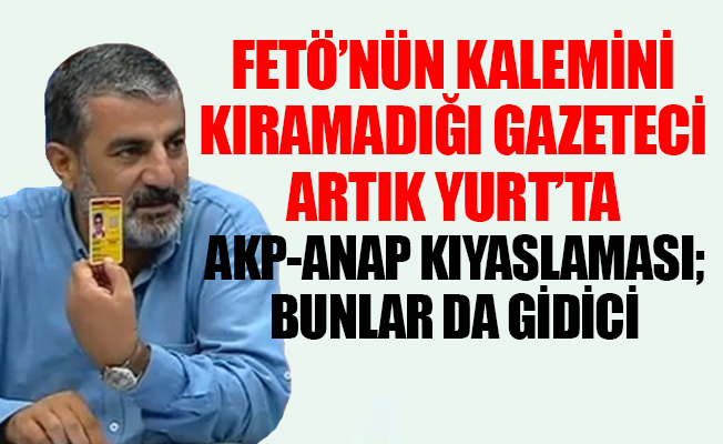 Gazeteci Adnan Bulut: ‘AKP’nin gideceği adres ANAP’ın yanı’