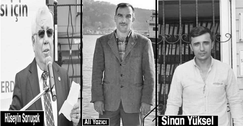 Sarıyerli muhtarlardan 'bu ölüm son olsun' eylemi