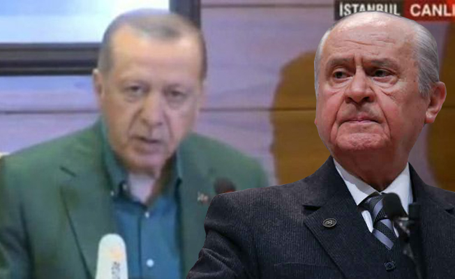 Erdoğan'dan Bahçeli'ye şok!