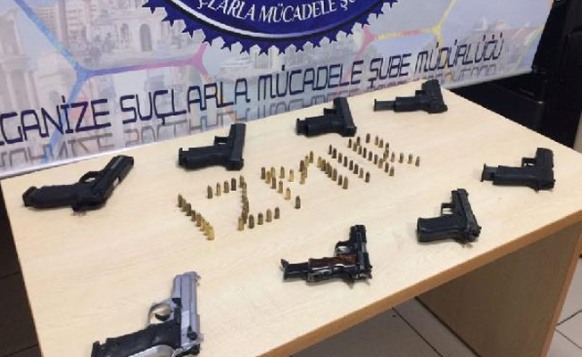 Kaçak silah satışı yapan 14 kişi yakalandı