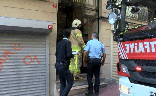 Beyoğlu'nda banyoda feci ölüm