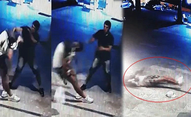 Turizm cennetinde İngiliz turistler arasında yumruklu kavga