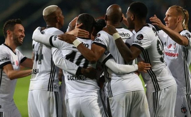 Beşiktaş Osmanlıspor'u 3-2 mağlup etti