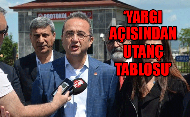 CHP'li Tezcan Enis Berberoğlu’nu ziyaret etti