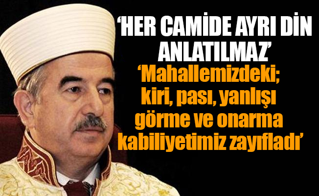 Prof. Ali Bardakoğlu'ndan İslam ve Müslümanlık dersi