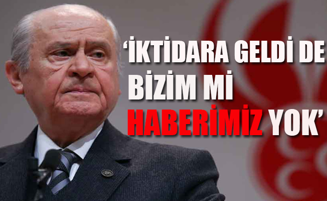 Star yazarından Bahçeliye sert çıkış