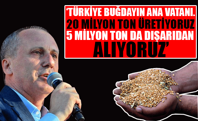 İnce: Testinin içinde ne varsa ağzından o akar