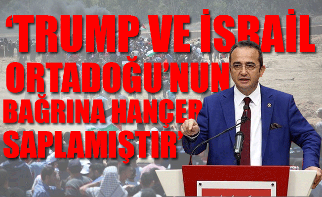 CHP'li Tezcan'dan Kudüs açıklaması