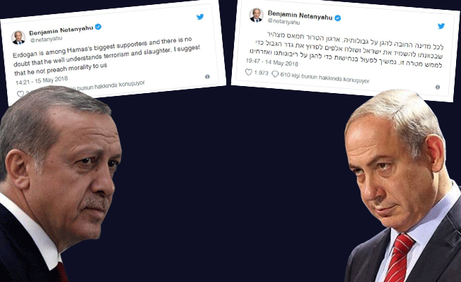 Netanyahu'dan Erdoğan için küstah sözler