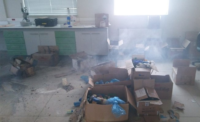 Gümüşhane Üniversitesi'nde patlama