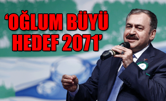 Bakan Eroğlu: Anneler ninni yerine bunu söylesin