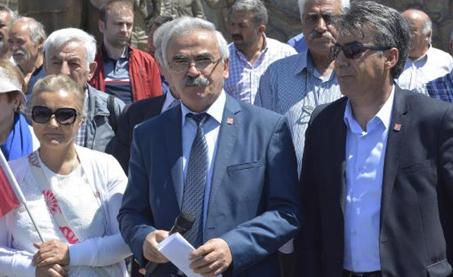 CHP'den Kayseri'de 'Kudüs' protestosu