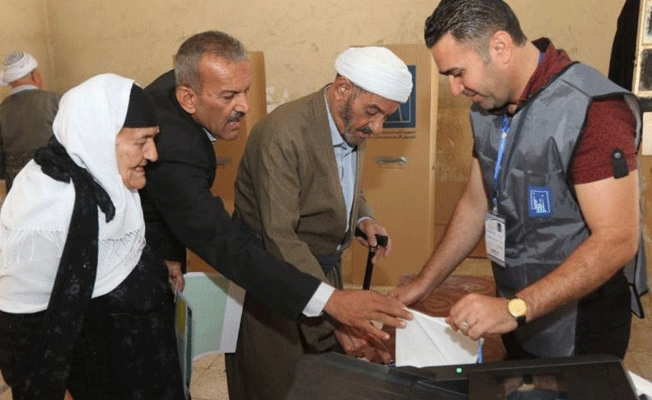 Kerkük’teki seçim merkezi kuşatma altında