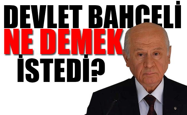 Yine çok konuşulacak bir açıklamaya imza attı...