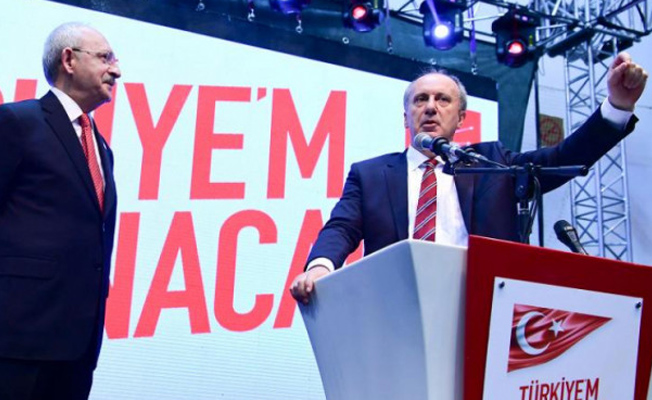Kılıçdaroğlu'ndan İnce'nin Cumhurbaşkanlığı seçim kampanyasına bağış desteği