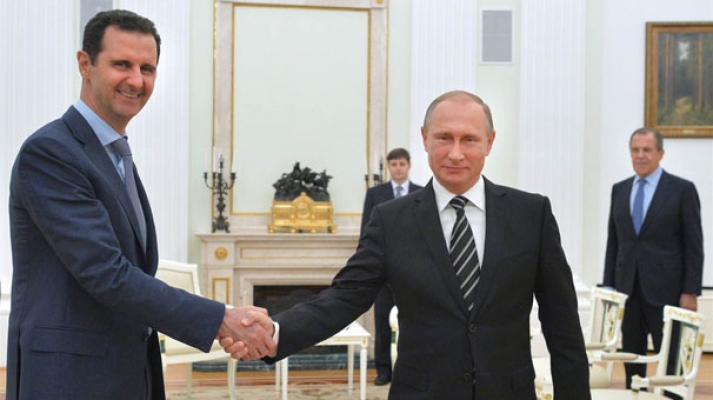 Soçi'de sürpriz zirve: Putin Esad ile görüştü