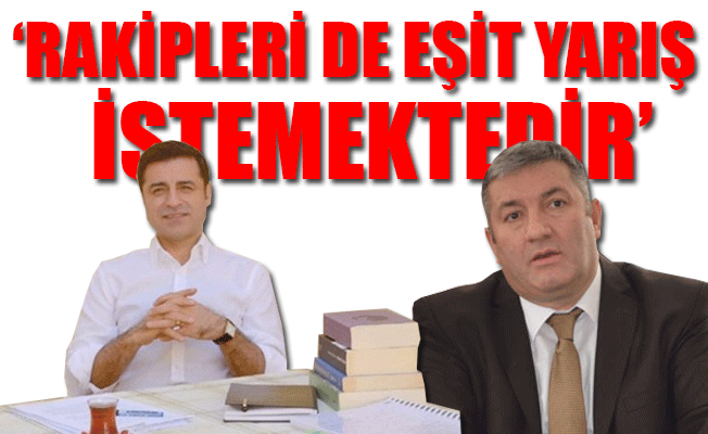 ‘Selahattin Demirtaş’ın yeri sokaklardır’