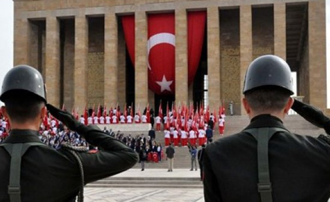 Anıtkabir'de 19 Mayıs töreni