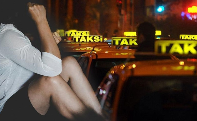 Takside tecavüz dehşeti...