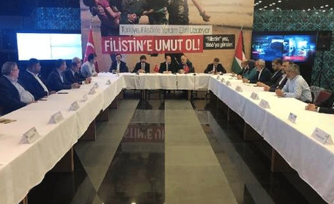 AKP'li Akdağ SMS ve hesap numarası verip Filistin'e yardım istedi