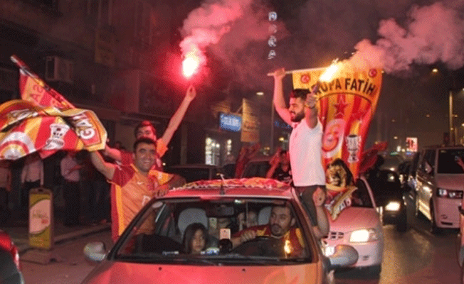 Tüm yurtta Galatasaray coşkusu