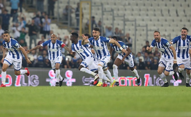 Büyükşehir Belediye Erzurumspor Süper Lig'e yükselen 3. takım oldu!