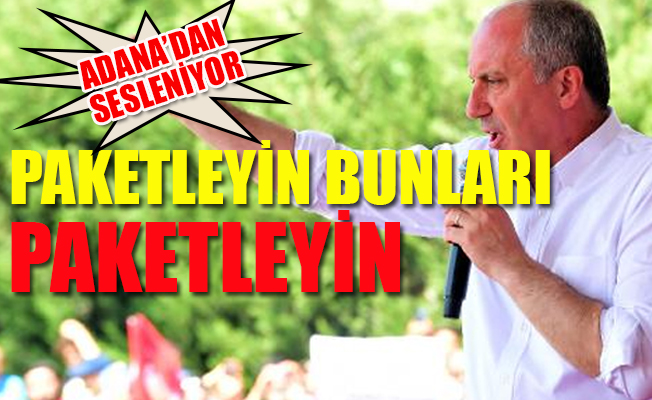 İnce: Emeklileri unuttuğumuz yok ama önce gençler