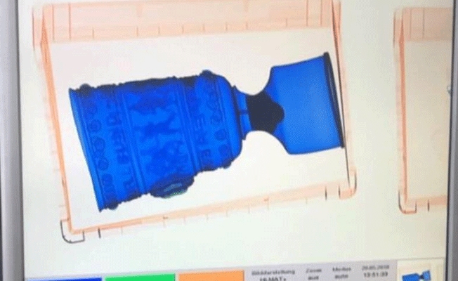 Havalimanında görülmemiş olay! X-ray’de görünce şok oldular…