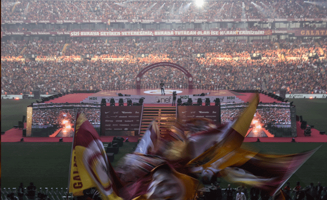 Galatasaray şampiyonluğu kutluyor!