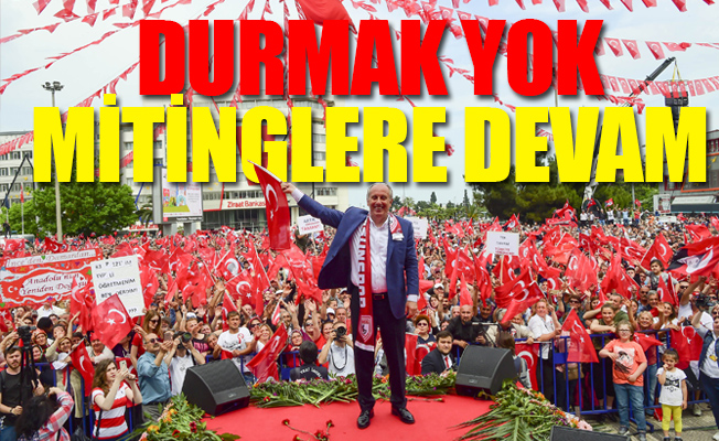 Muharrem ince'den 'Bartın ve Zonguldak mitingi' açıklaması