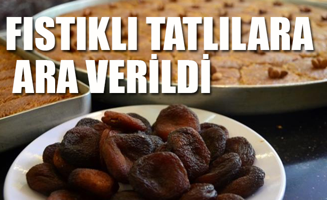 Fıstıklı baklavaya alternatif kayısılı baklava