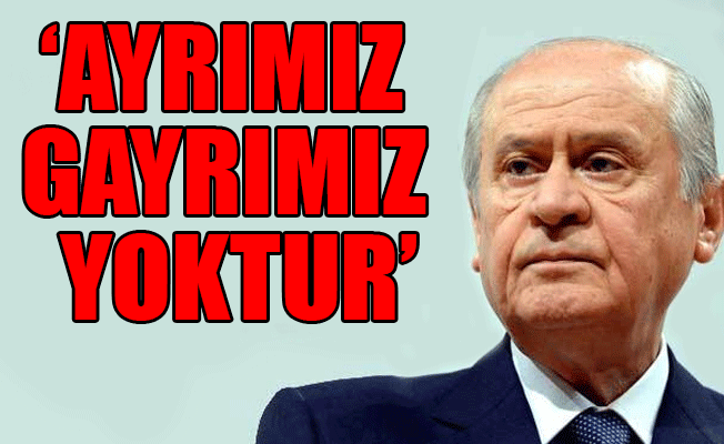 Bahçeli: MHP’yi Kürt düşmanı olarak göstermek şerefsizliktir