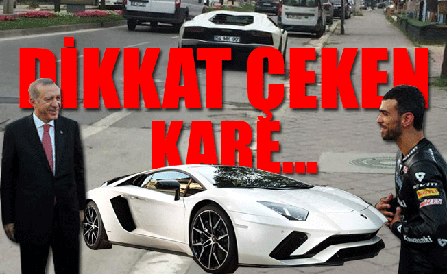 AKP'li vekil adayı Lamborghini ile geldi