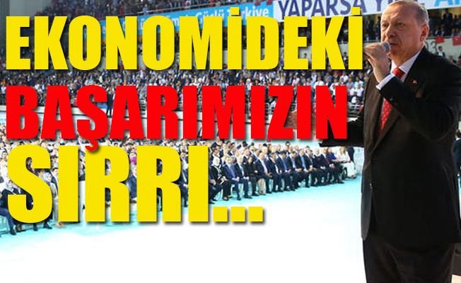 Erdoğan AKP'nin seçim beyannamesini açıkladı