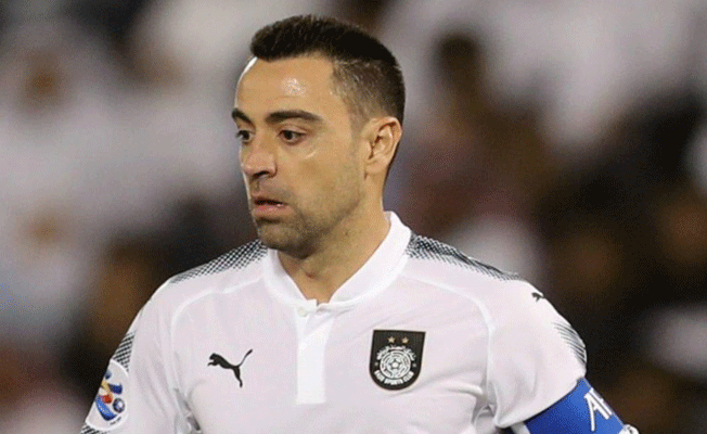 Xavi o takım ile sözleşme imzaladı