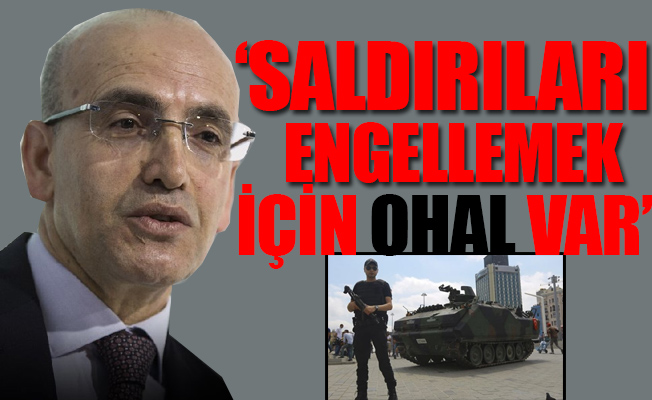 Şimşek: Ortalık toz duman