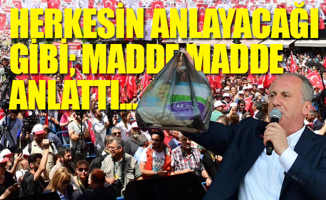 Muharrem İnce'den ekonomi dersleri...