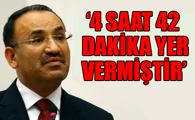 Bekir Bozdağ: TRT Muharrem İnce'ye...