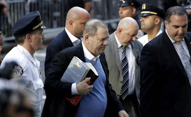 Weinstein 1 milyon dolar kefaletle serbest bırakıldı