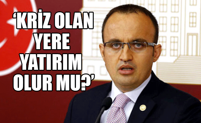 AKP'li Turan: Kriz denilince biz IMF'i biliriz