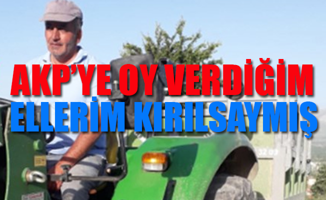 Kendini yakmaya çalışmıştı... O çiftçi konuştu