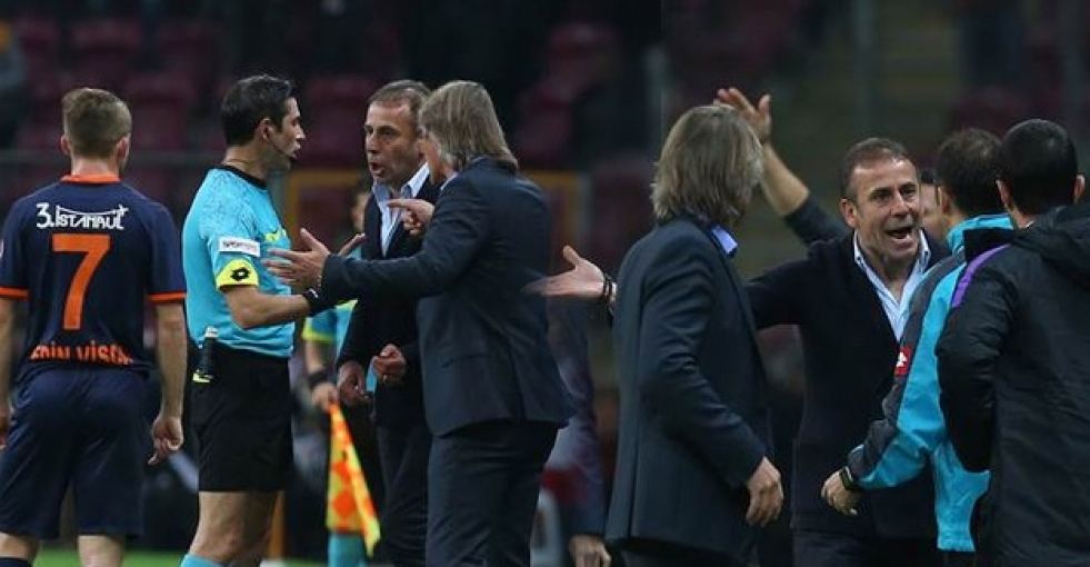 TT Arena'da saha karıştı!