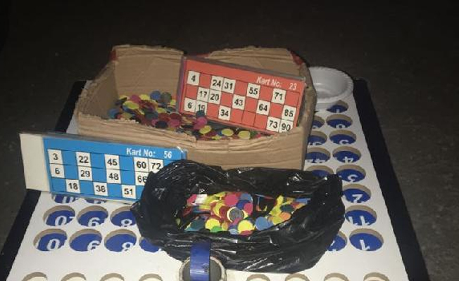 Tombala oynayan 221 kişiye 57 bin 239 lira ceza kesildi