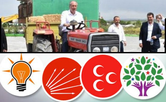İşte partilerin tarım ile ilgili vaatleri