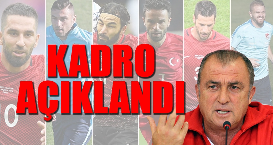 A Milli Takım açıklandı!