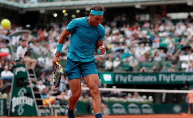 Nadal, Serena Williams ve Sharapova ikinci tura yükseldi