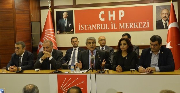 CHP İstanbul'dan 'Saray Darbesi' tepkisi